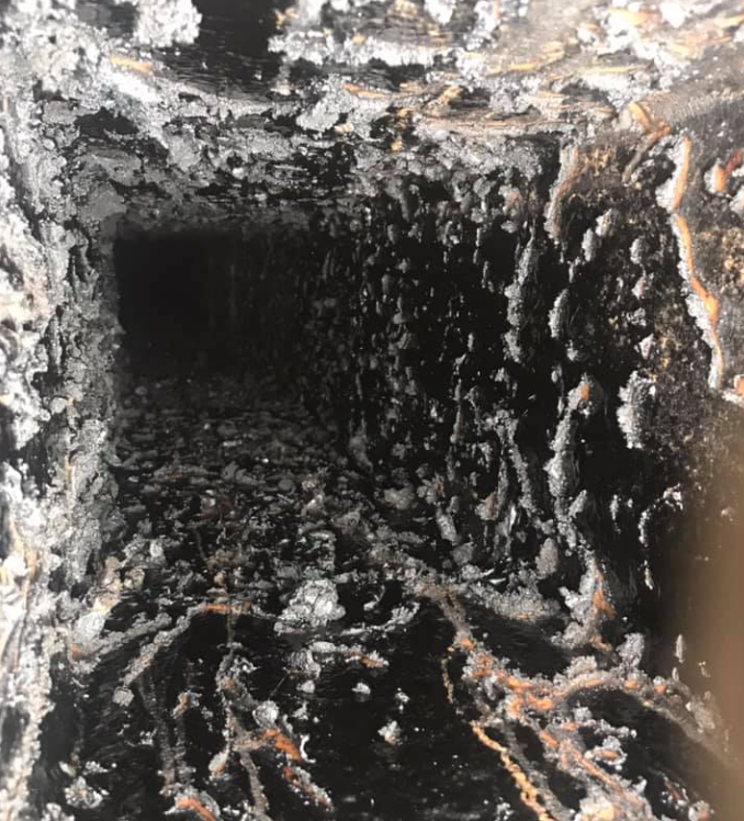 Conduit avec du bistre